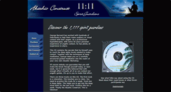 Desktop Screenshot of 1111akashicconstruct.com